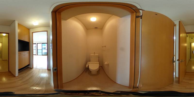 パノラマ画像トイレ