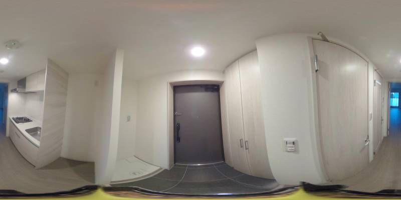 パノラマ画像玄関
