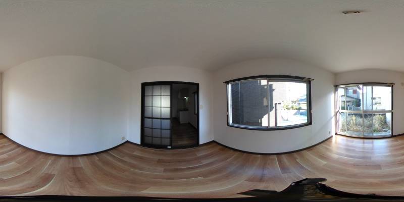 パノラマ画像洋室