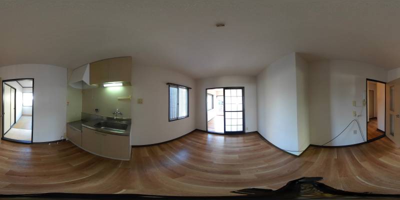 パノラマ画像リビング