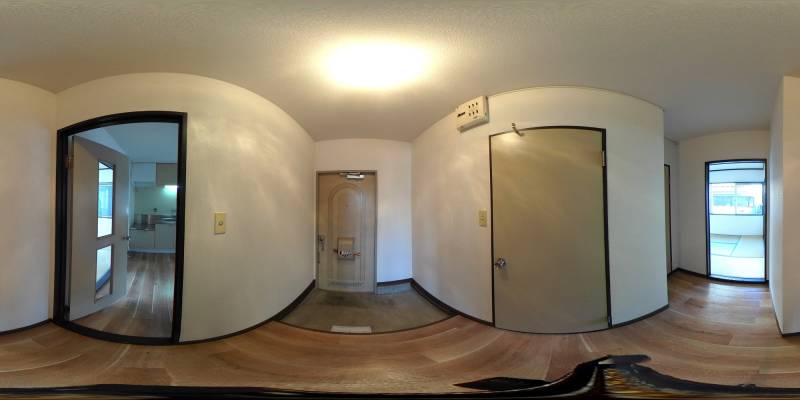 パノラマ画像玄関