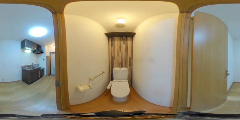 パノラマ画像トイレ