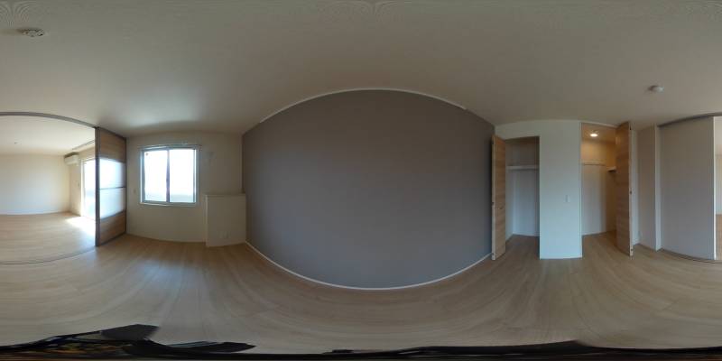 パノラマ画像洋室