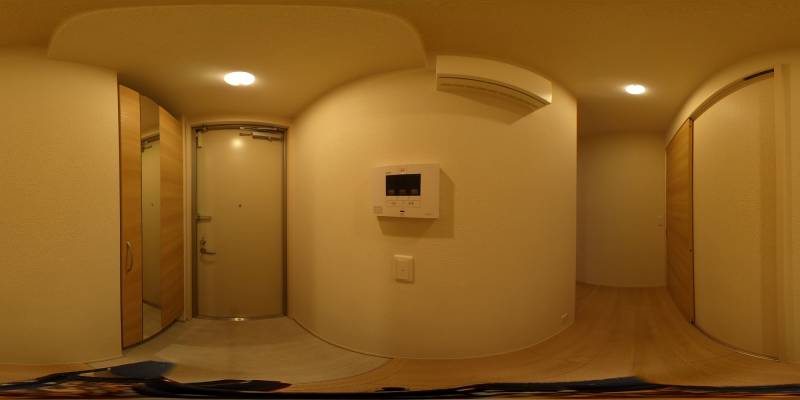 パノラマ画像玄関