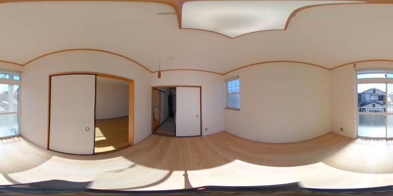 パノラマ画像洋室