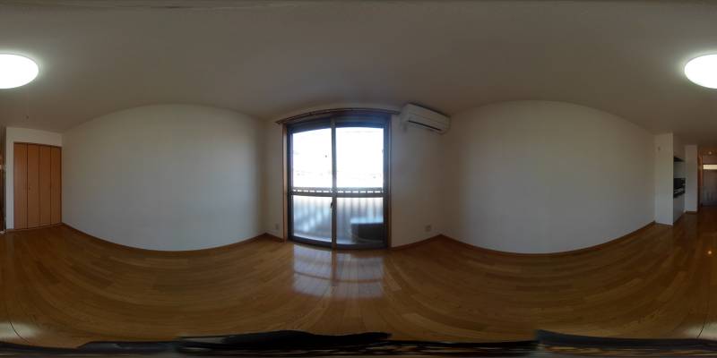 パノラマ画像洋室