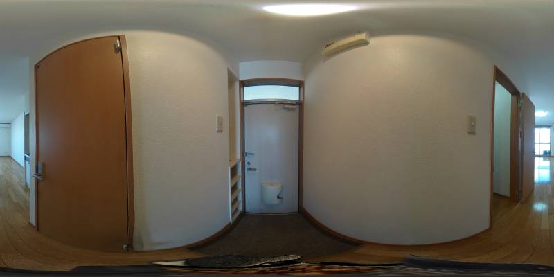 パノラマ画像玄関