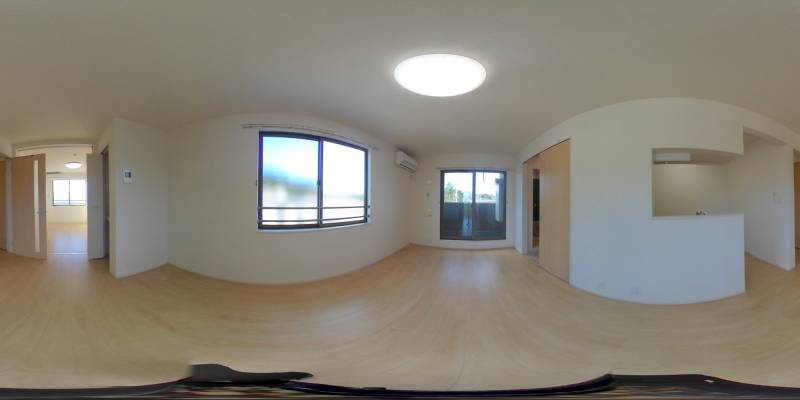 パノラマ画像リビング