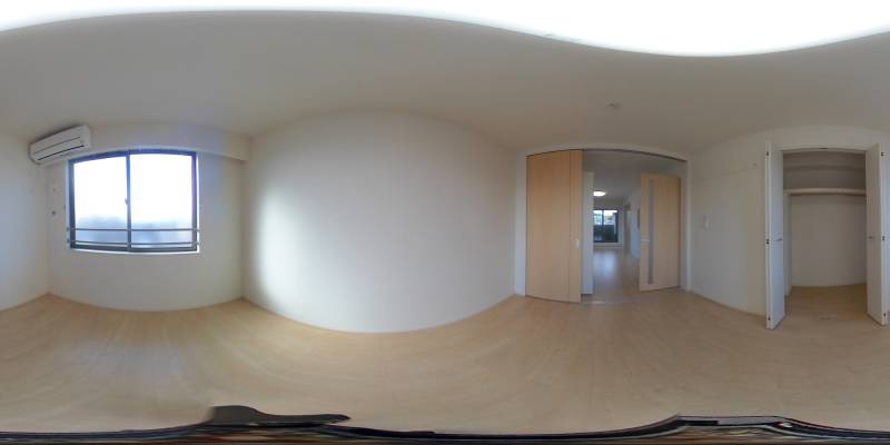 パノラマ画像洋室