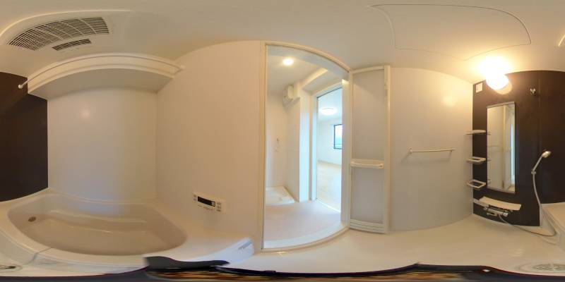 パノラマ画像バスルーム