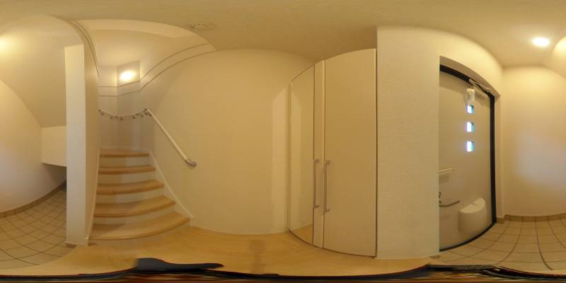 パノラマ画像玄関