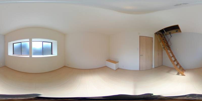 パノラマ画像洋室