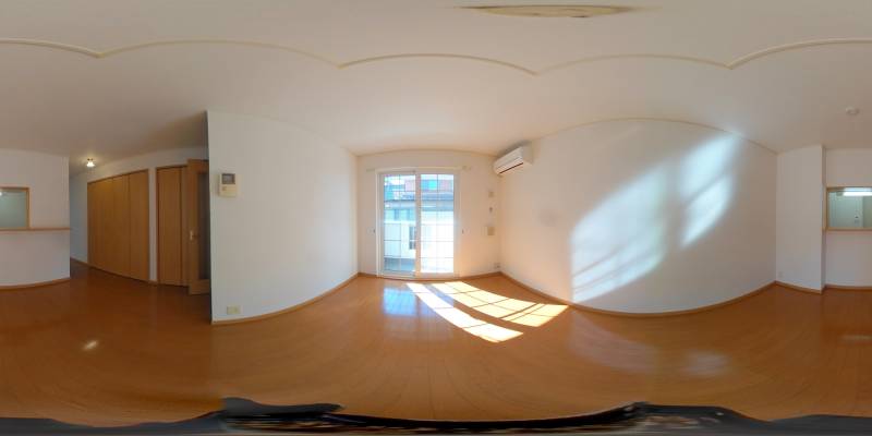 パノラマ画像リビング