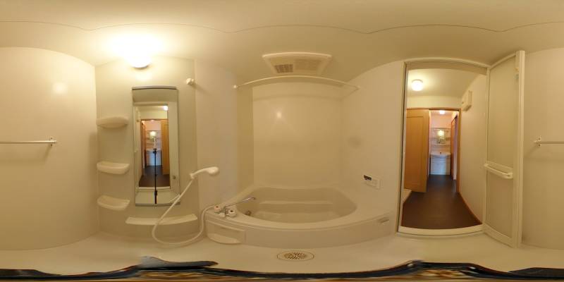 パノラマ画像洗面所