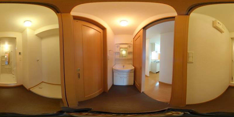 パノラマ画像玄関