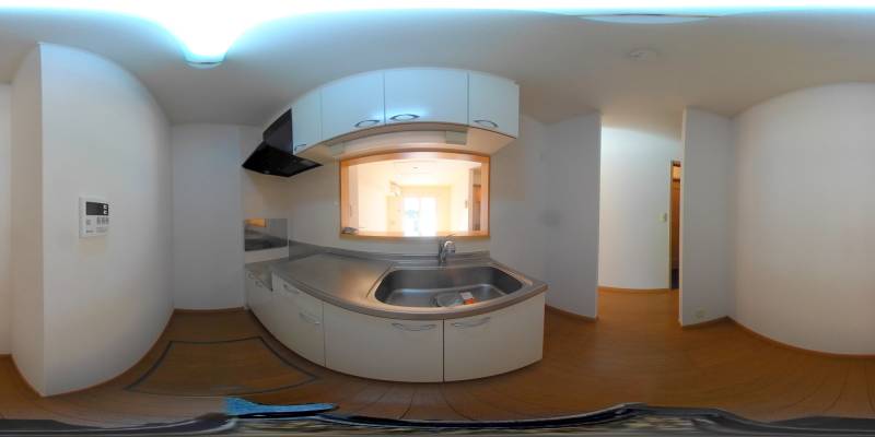 パノラマ画像洋室