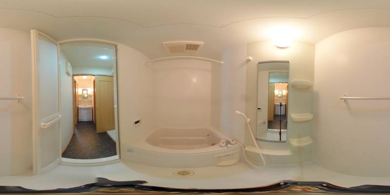 パノラマ画像洗面所