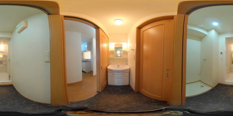 パノラマ画像玄関