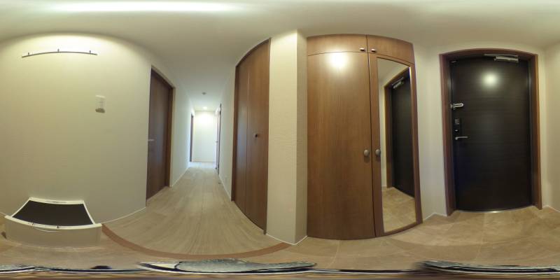 パノラマ画像玄関