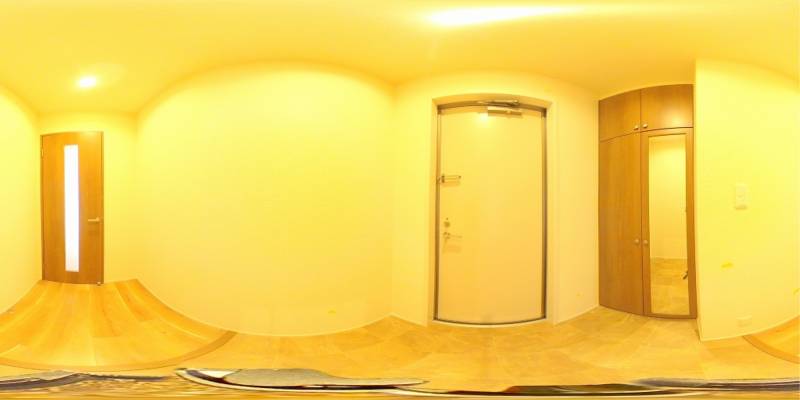 パノラマ画像玄関