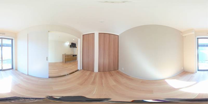 パノラマ画像洋室