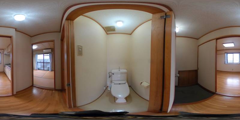 パノラマ画像トイレ