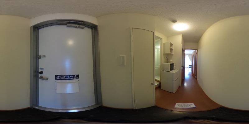 パノラマ画像玄関