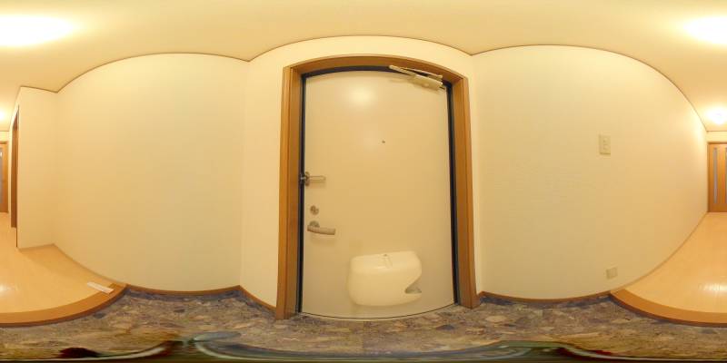 パノラマ画像玄関