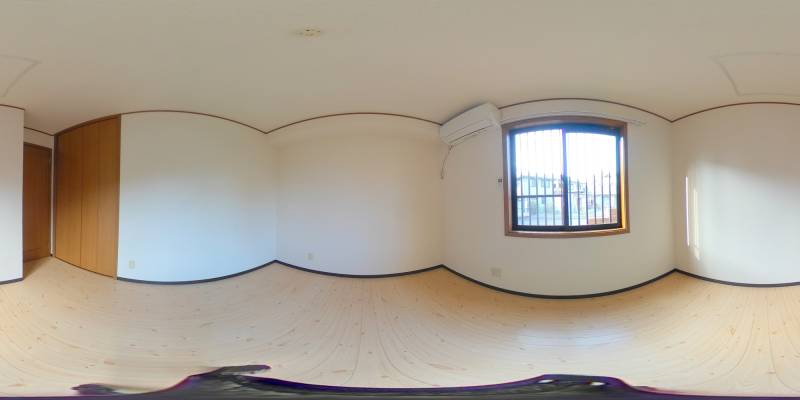 パノラマ画像洋室