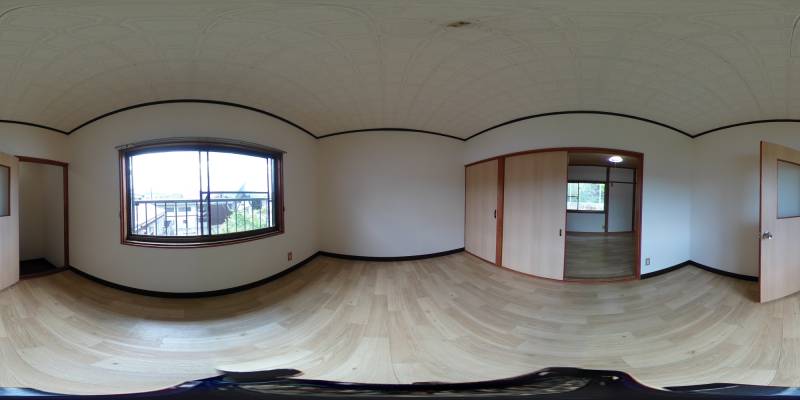 パノラマ画像洋室