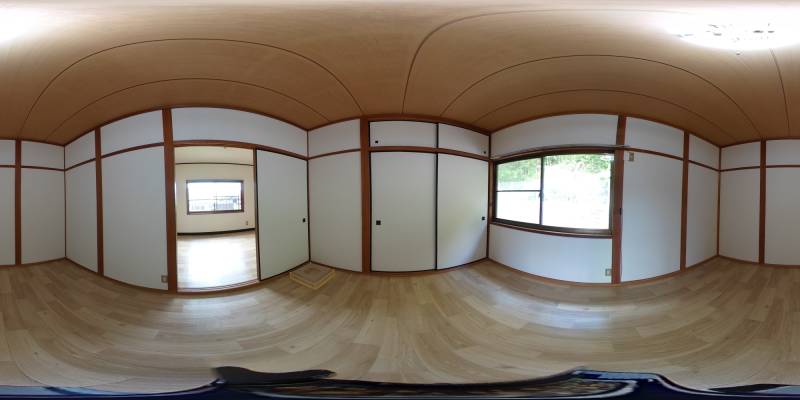 パノラマ画像洋室