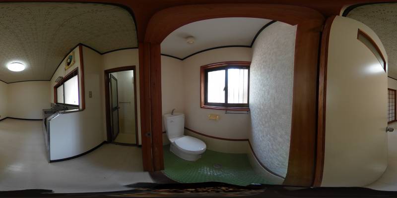 パノラマ画像トイレ