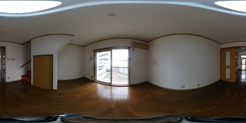 パノラマ画像リビング