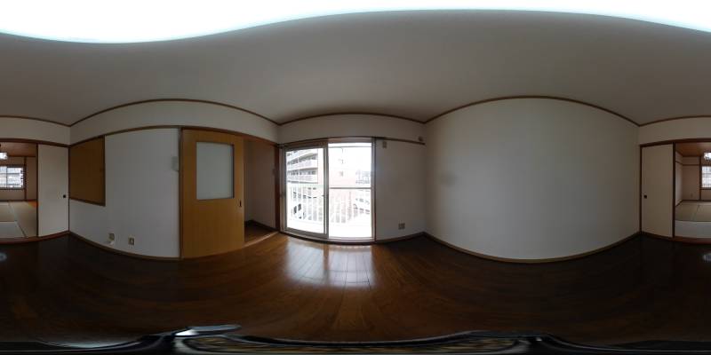 パノラマ画像洋室