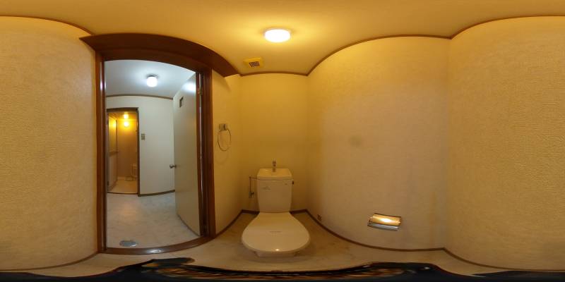 パノラマ画像トイレ