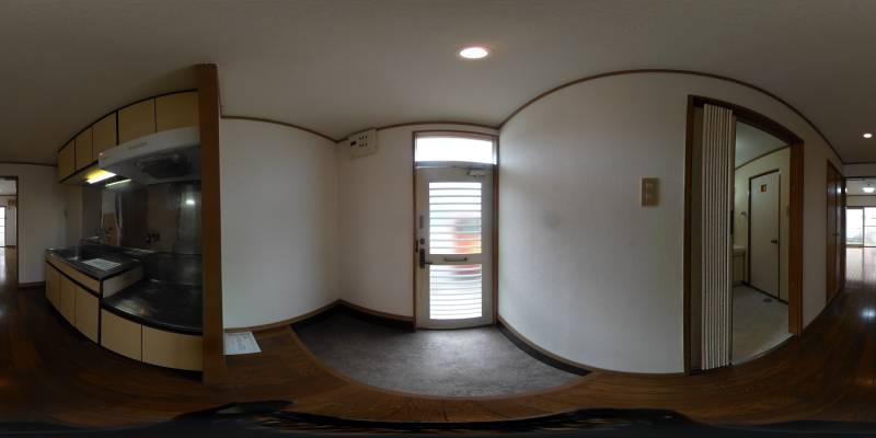 パノラマ画像玄関
