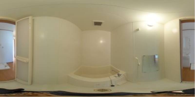 パノラマ画像バスルーム