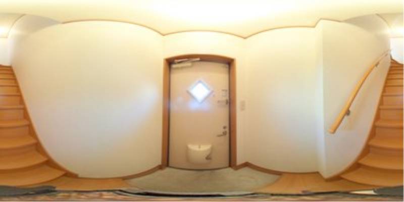 パノラマ画像玄関