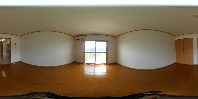 パノラマ画像洋室