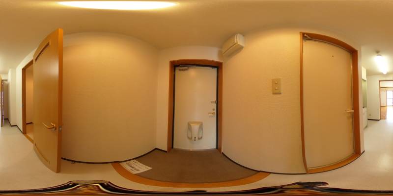 パノラマ画像玄関