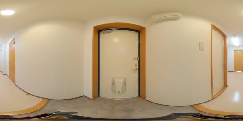 パノラマ画像玄関