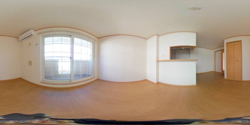 パノラマ画像リビング