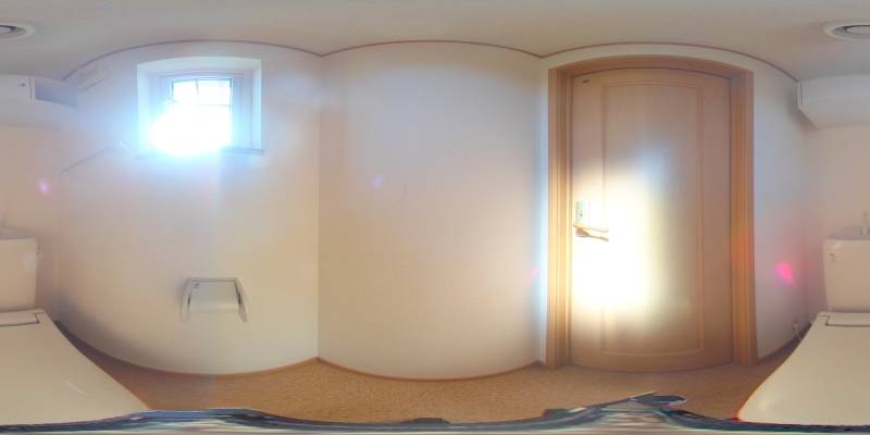 パノラマ画像トイレ