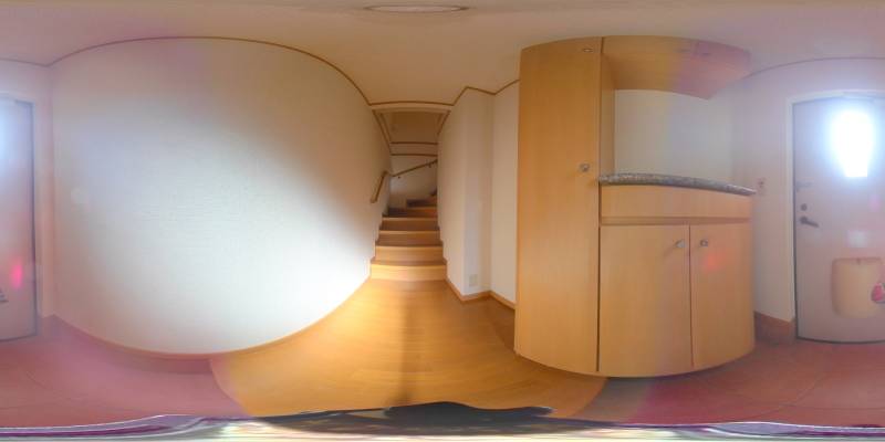 パノラマ画像玄関