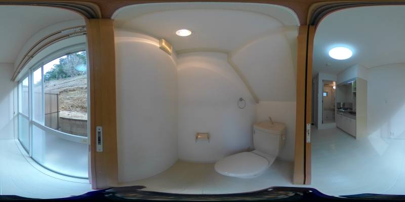 パノラマ画像トイレ