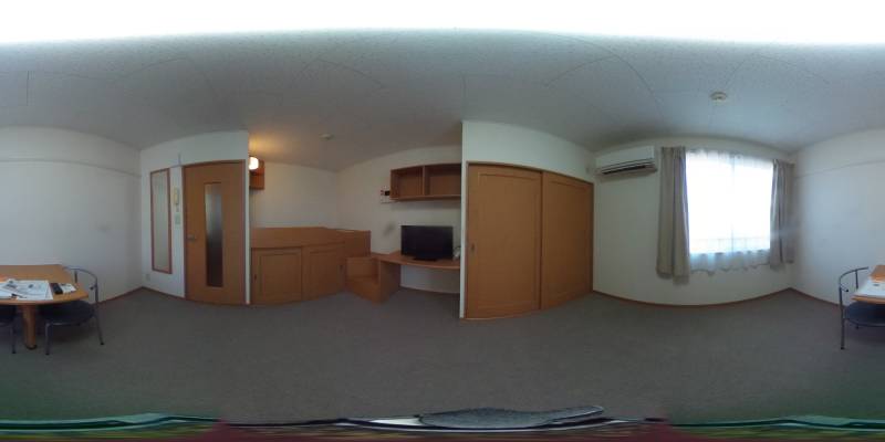 パノラマ画像洋室