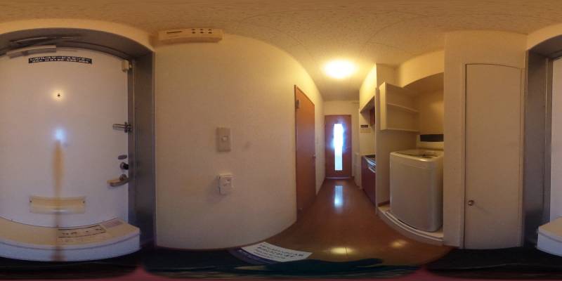 パノラマ画像玄関