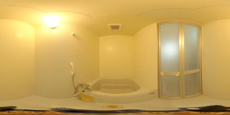 パノラマ画像バスルーム