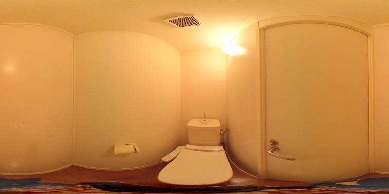 パノラマ画像トイレ