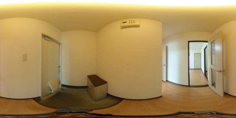 パノラマ画像玄関